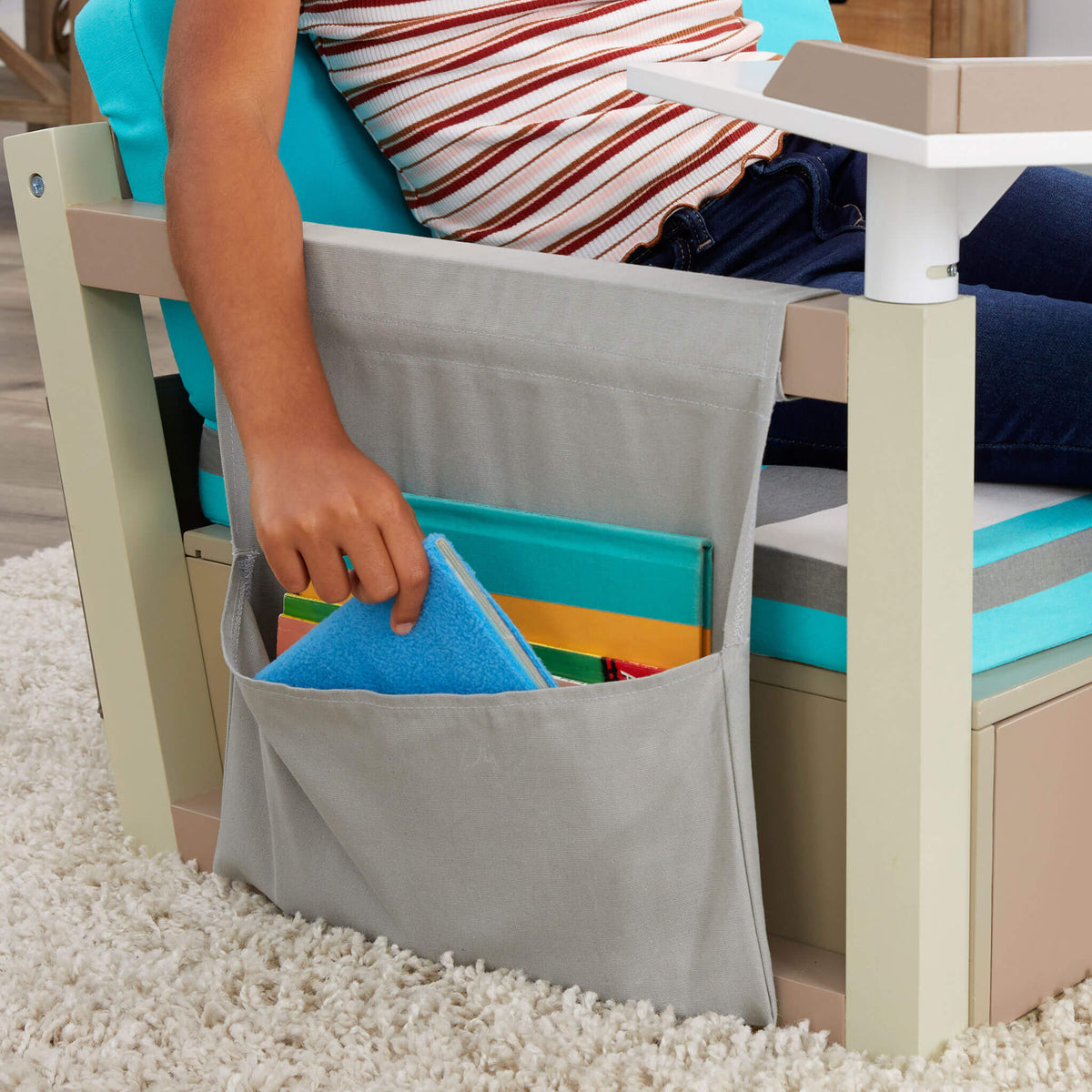 Playful 2-in-1 Fun & Study Swivel Desk
