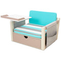 Playful 2-in-1 Fun & Study Swivel Desk