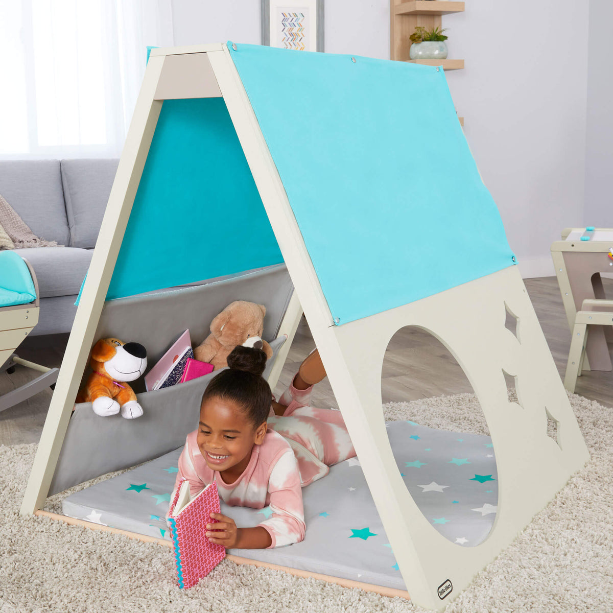 Playful Night Reading Nook