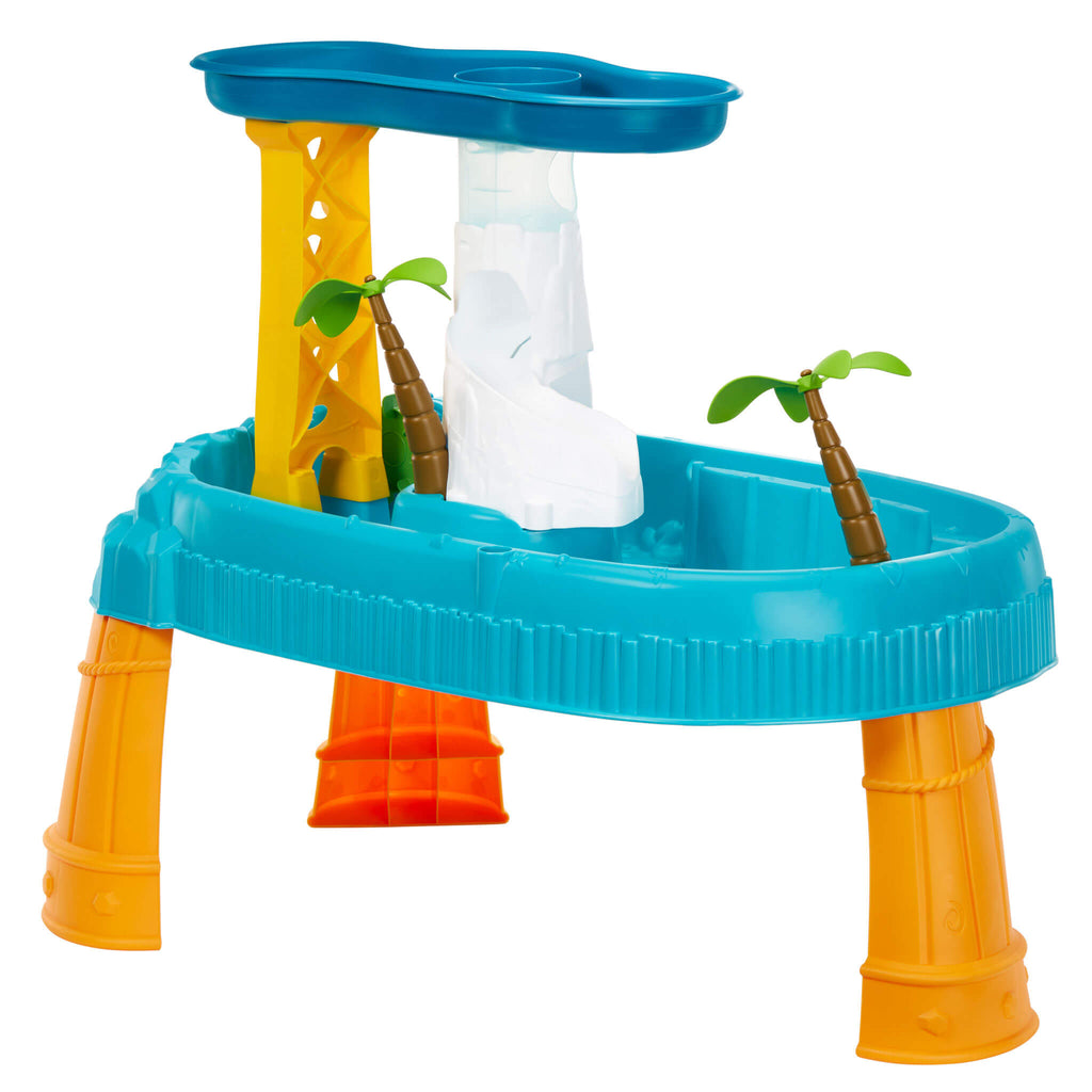 Playful Waterfall Island Water Table