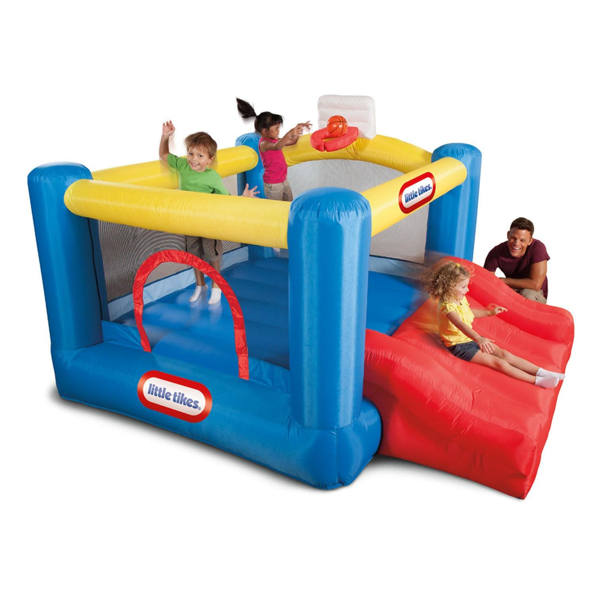 Playful Junior Sports n Slide Bouncer