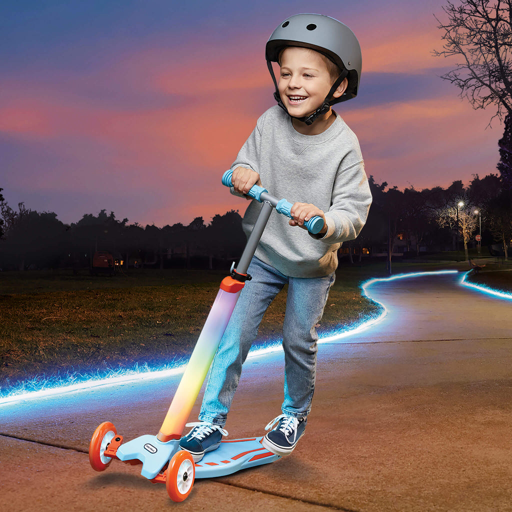 Playful Glow Stick Scooter
