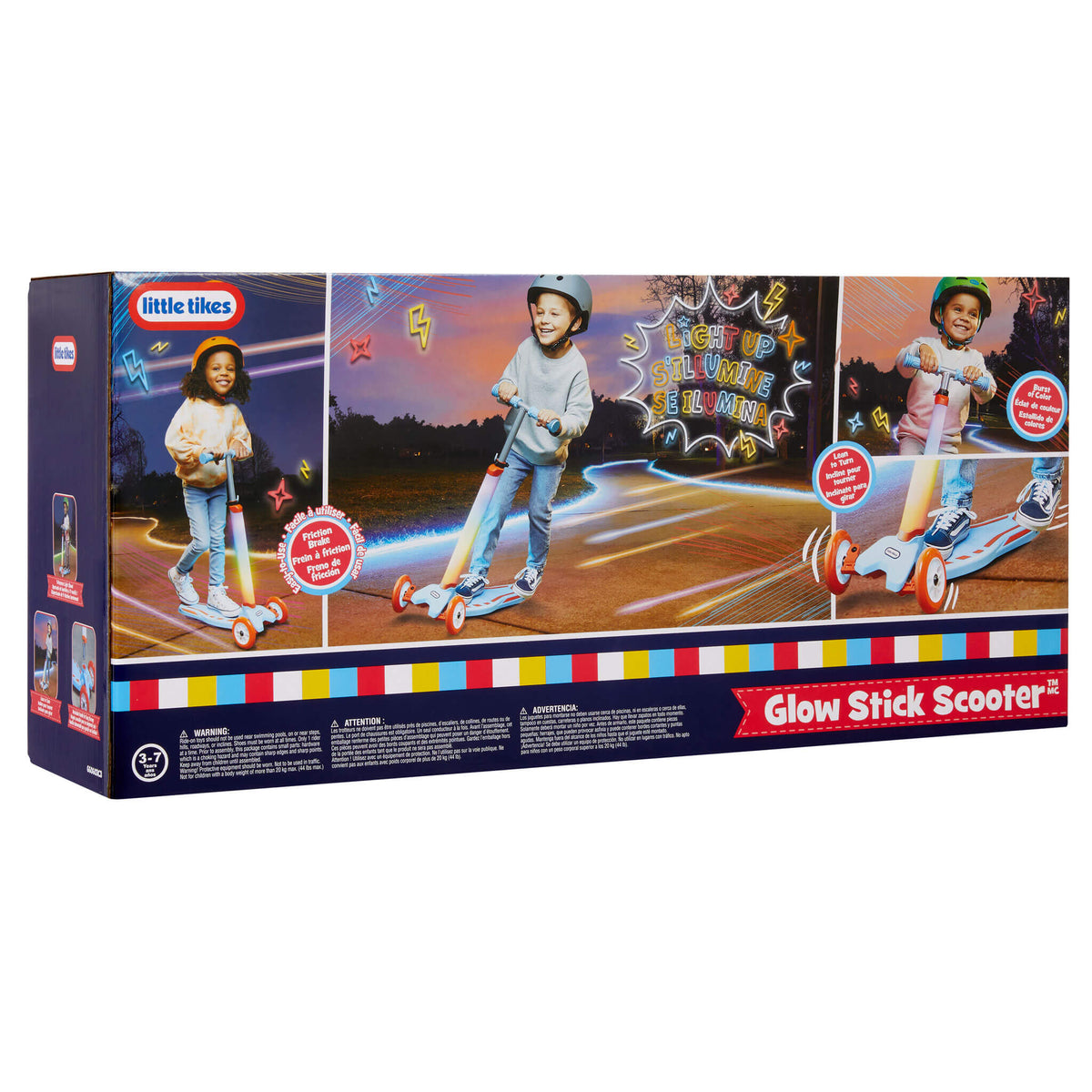 Playful Glow Stick Scooter