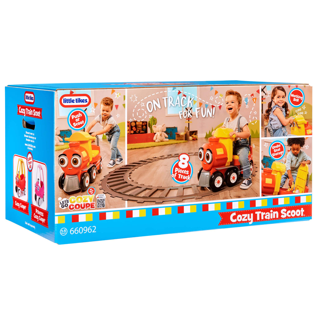 Playful Cozy Train Scoot