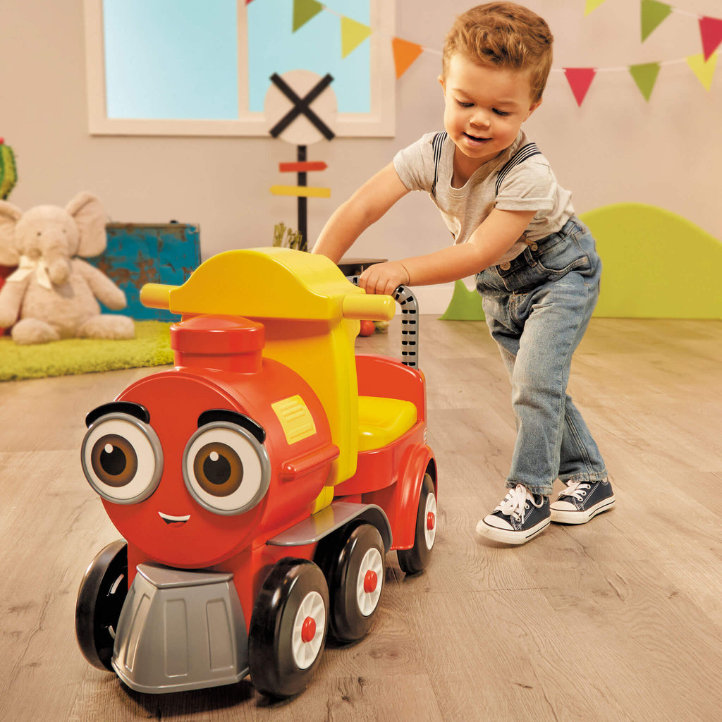 Playful Cozy Train Scoot