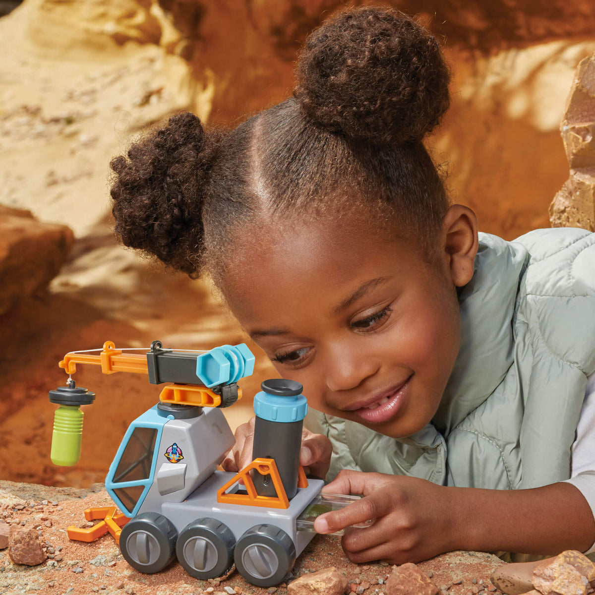 Playful Big Adventures Moon Microscope Space Rover