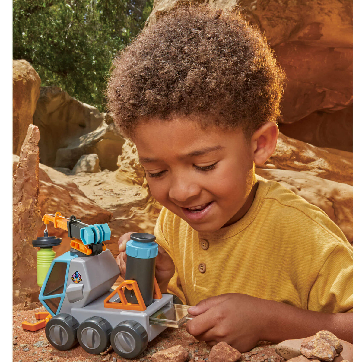 Playful Big Adventures Moon Microscope Space Rover