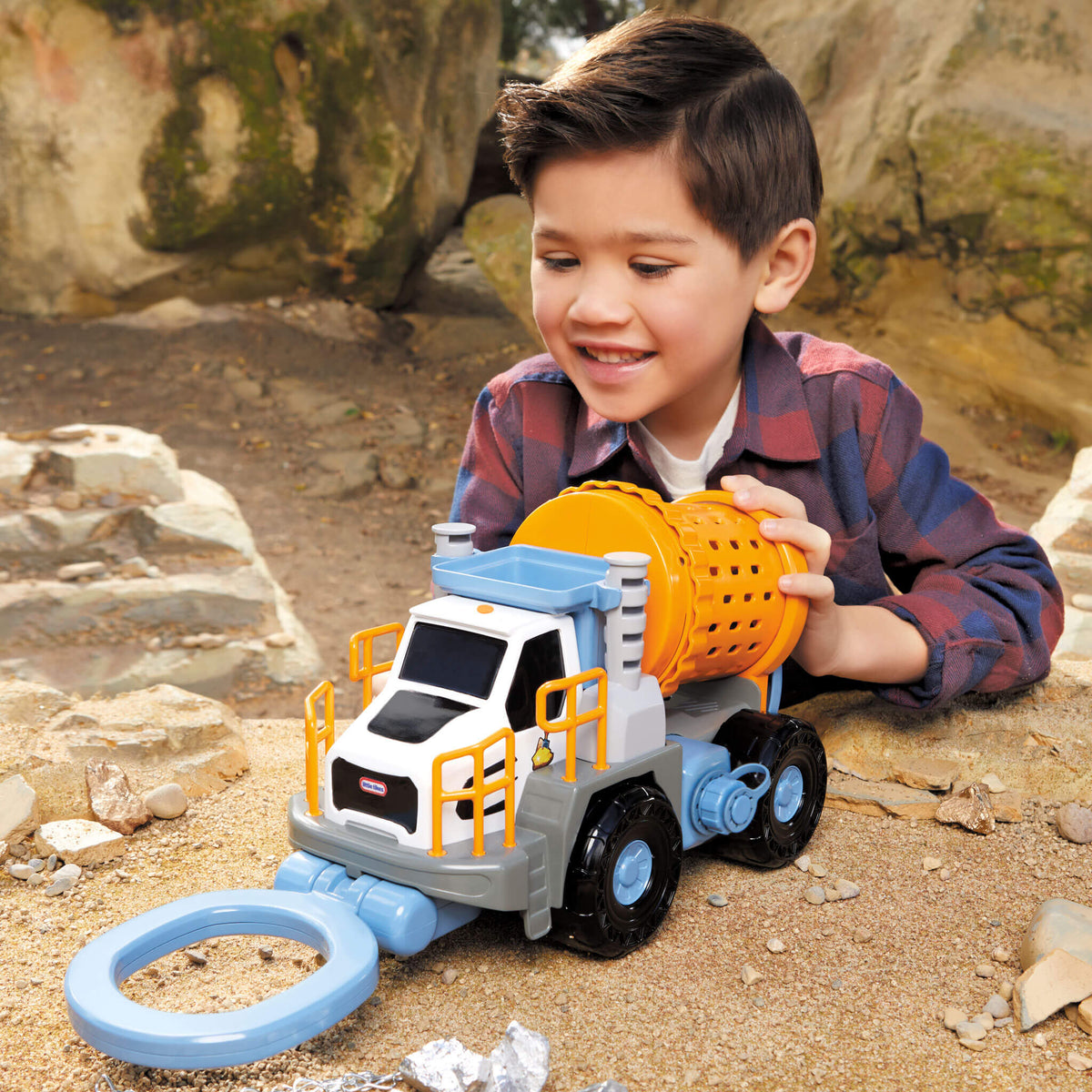 Playful Big Adventures Metal Detector Mining Truck