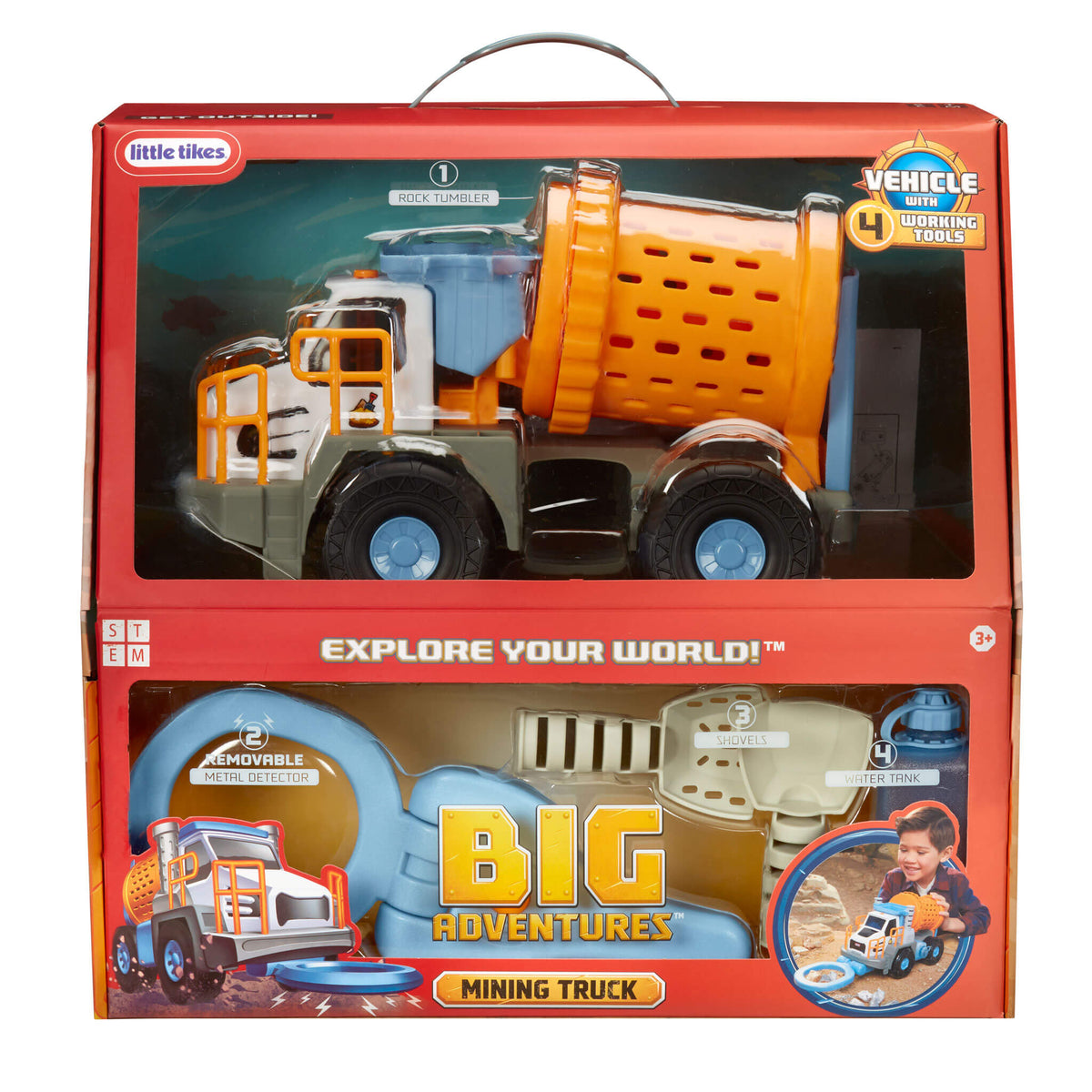 Playful Big Adventures Metal Detector Mining Truck