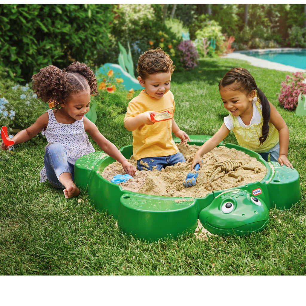 Playful Turtle Sandbox