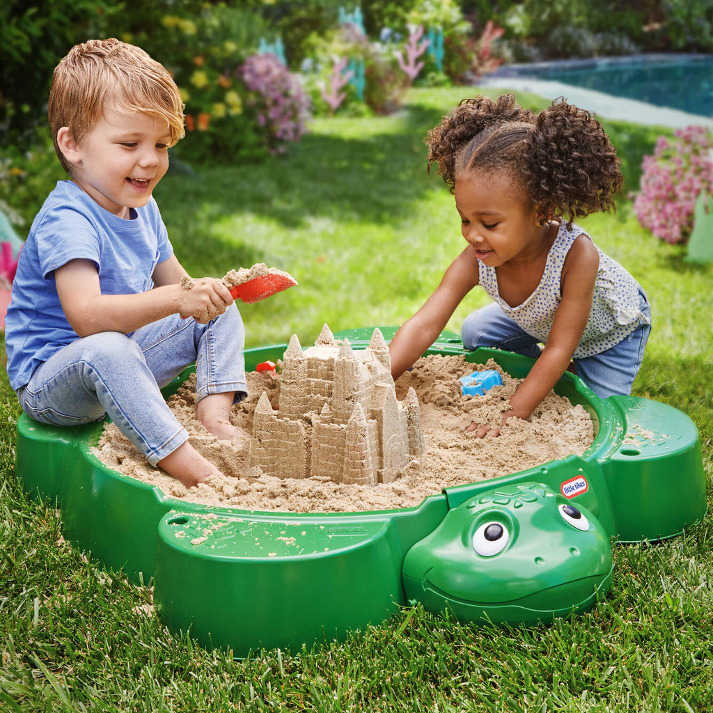 Playful Turtle Sandbox