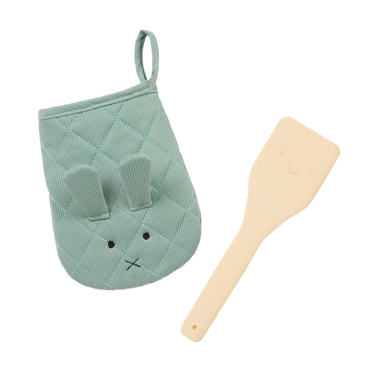 Playful Sweet Spaces Apron & Oven Mitt Set