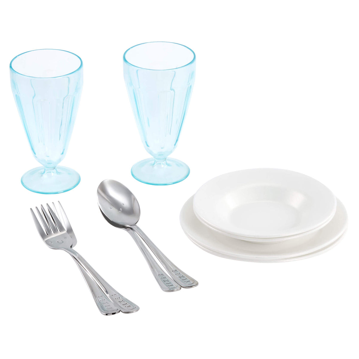 Playful Sweet Spaces Dishware Set - White