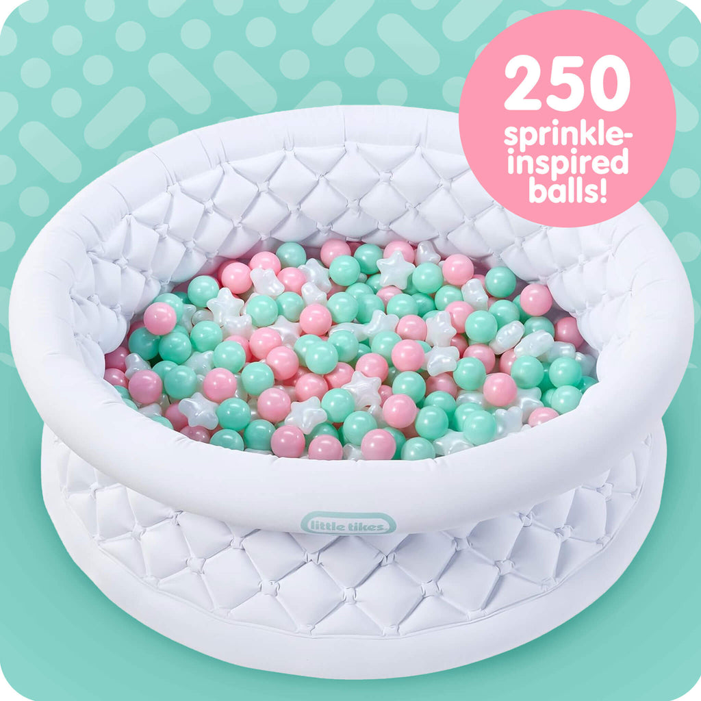 Playful Sweet Spaces Inflatable Ball Pit w 250 Balls