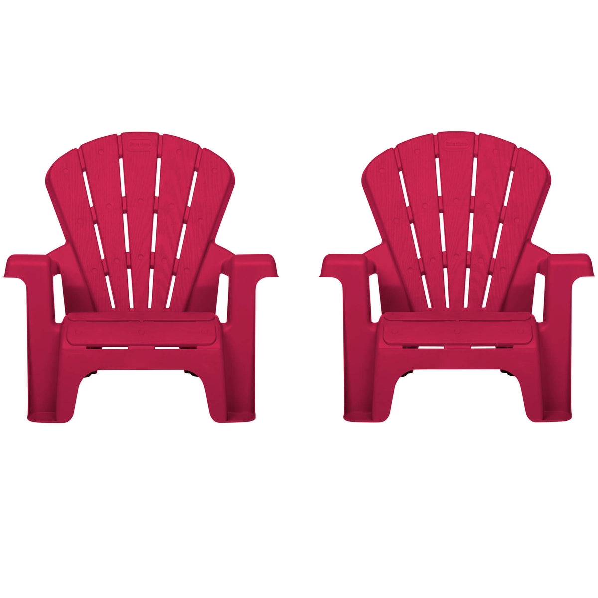Playful Garden Chair - Red 2 Pack