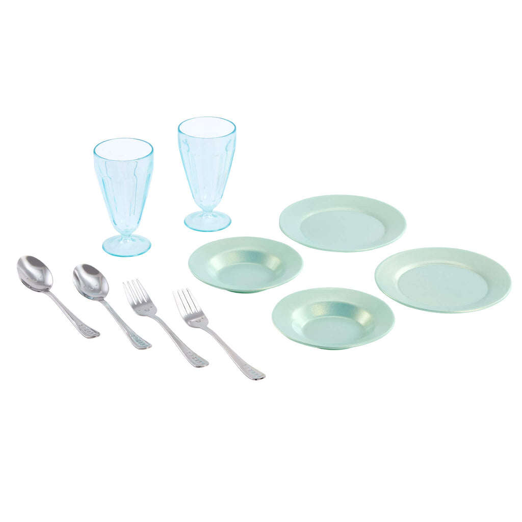 Playful Sweet Spaces Dishware Set - Sea Foam