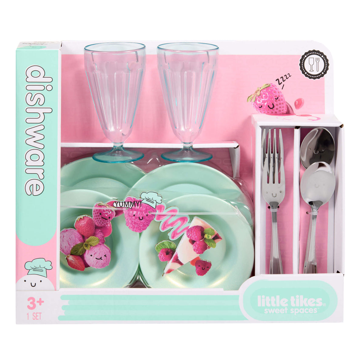 Playful Sweet Spaces Dishware Set - Sea Foam