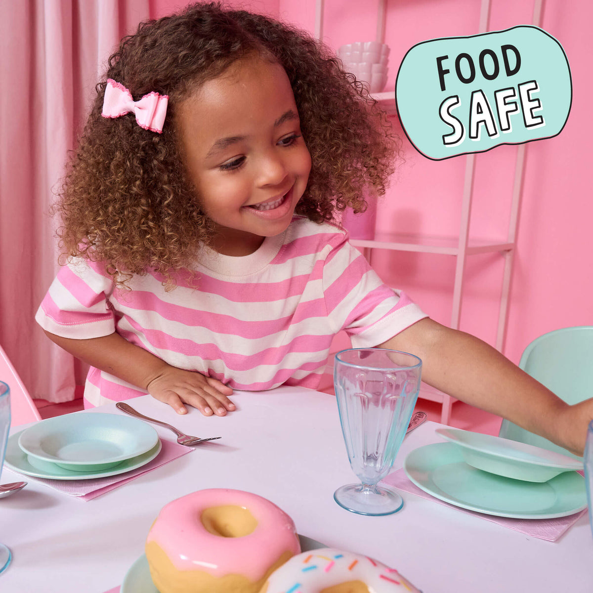 Playful Sweet Spaces Dishware Set - Sea Foam