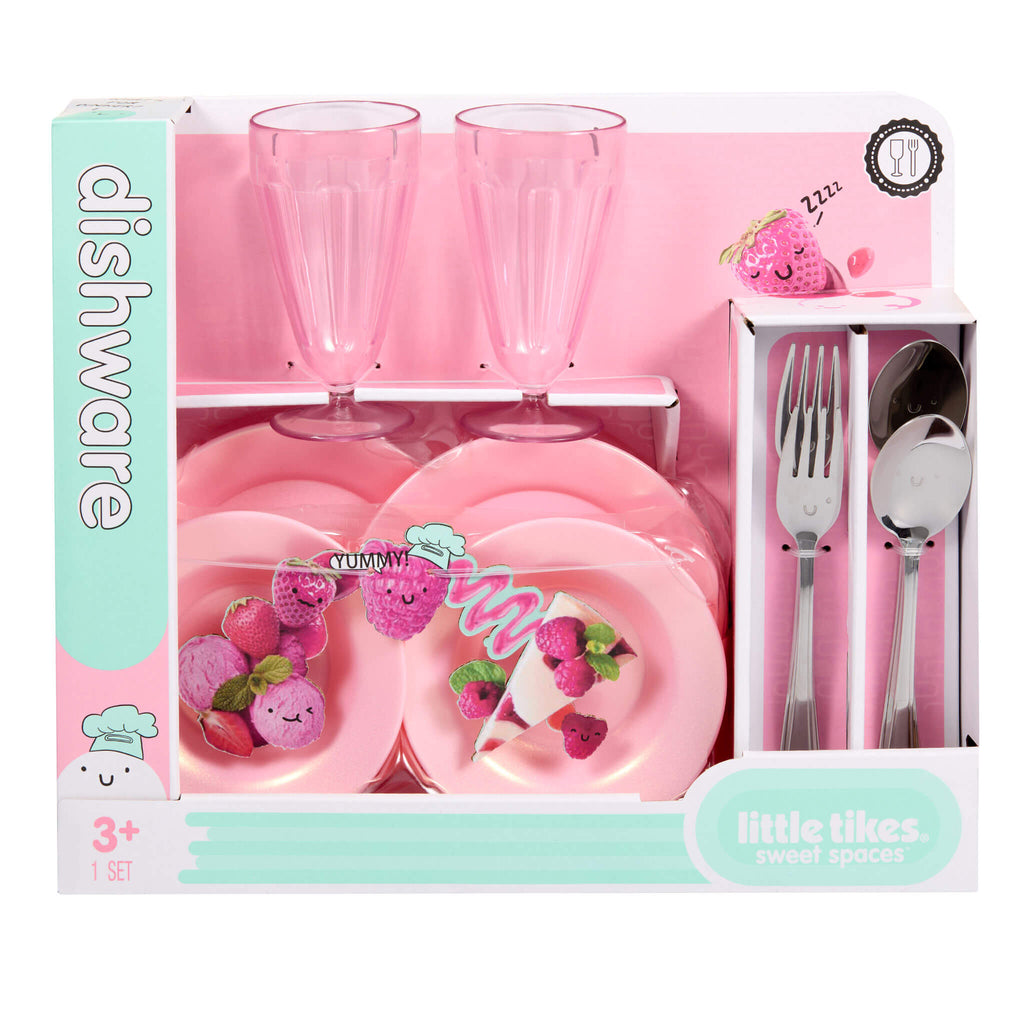 Playful Sweet Spaces Dishware Set - Pink