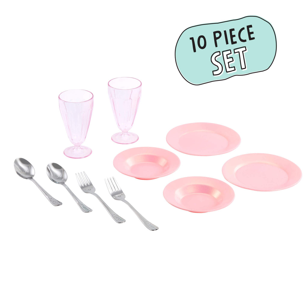 Playful Sweet Spaces Dishware Set - Pink
