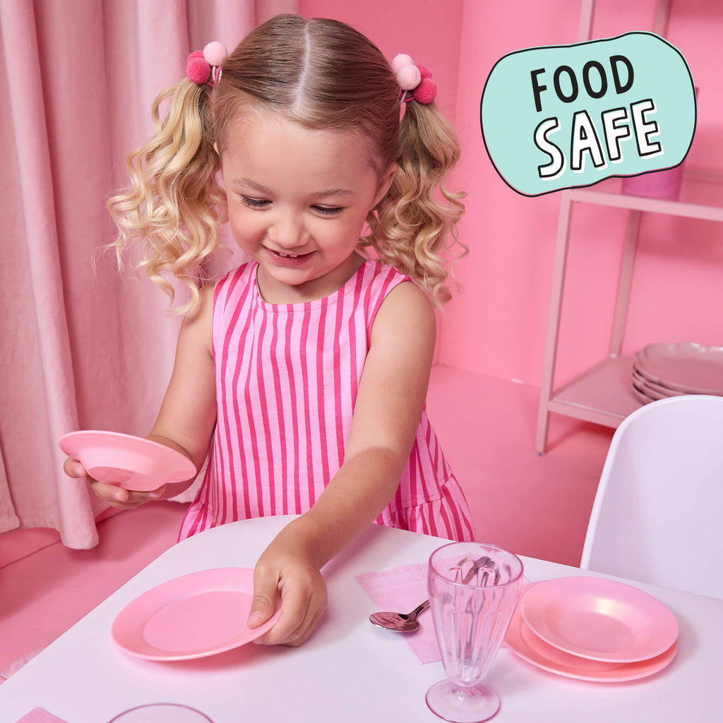Playful Sweet Spaces Dishware Set - Pink