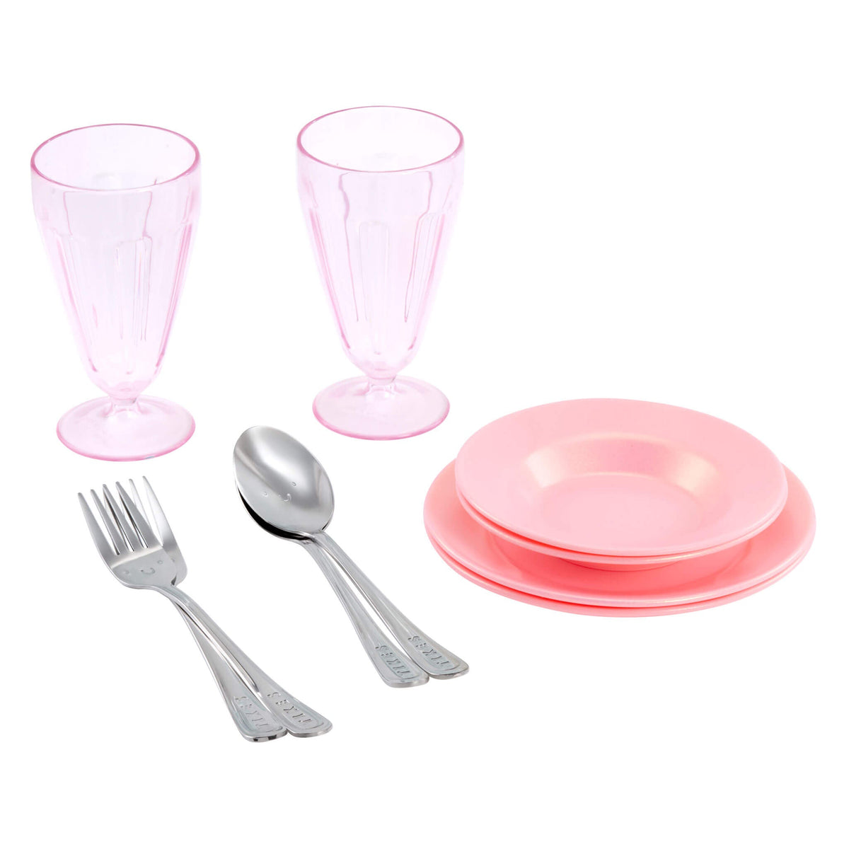 Playful Sweet Spaces Dishware Set - Pink