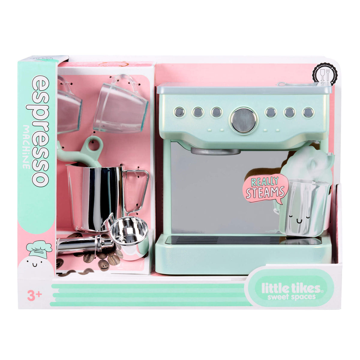 Playful Sweet Spaces Espresso Machine - Sea Foam