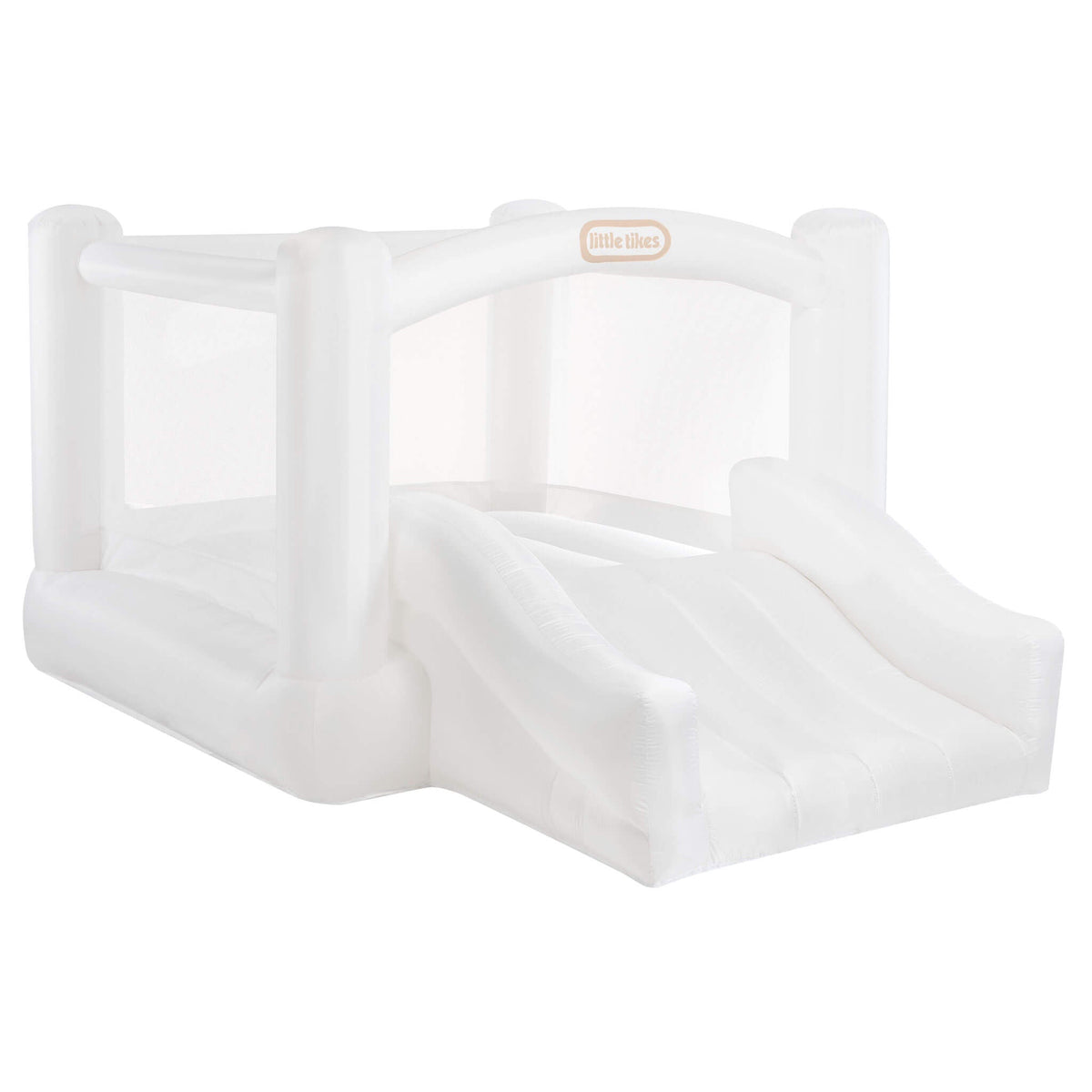 Playful Cloud Collection White Jr. Jump n Slide Bouncer