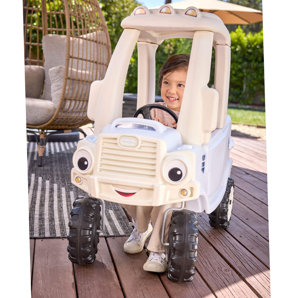Playful Cloud Collection Cozy Truck - White