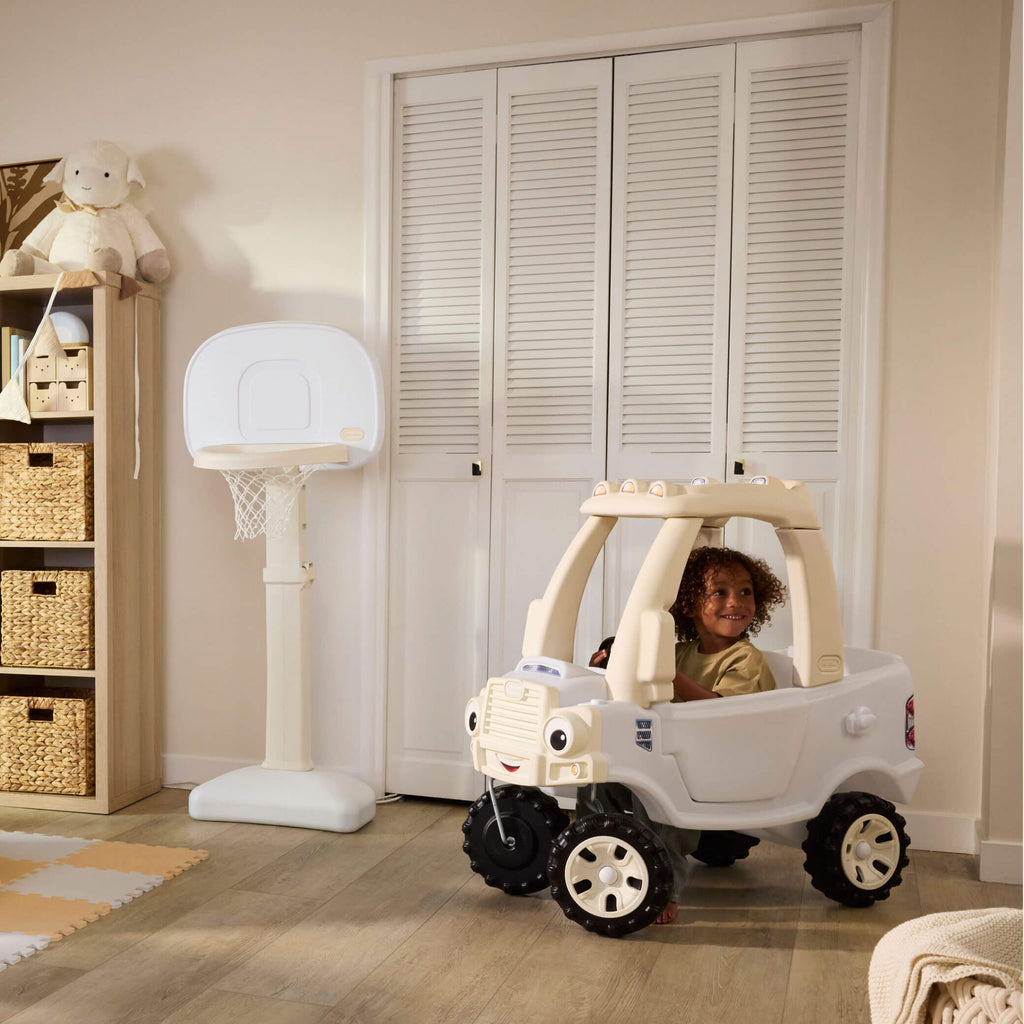 Playful Cloud Collection Cozy Truck - White