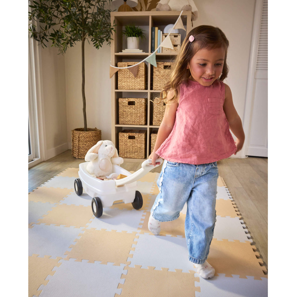 Playful Cloud Collection Lil Wagon - White