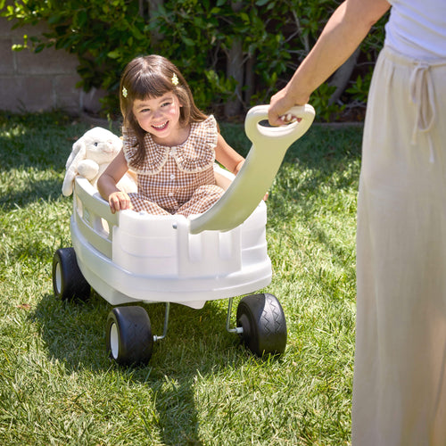 Playful Cloud Collection Jr. Explorer Wagon - White