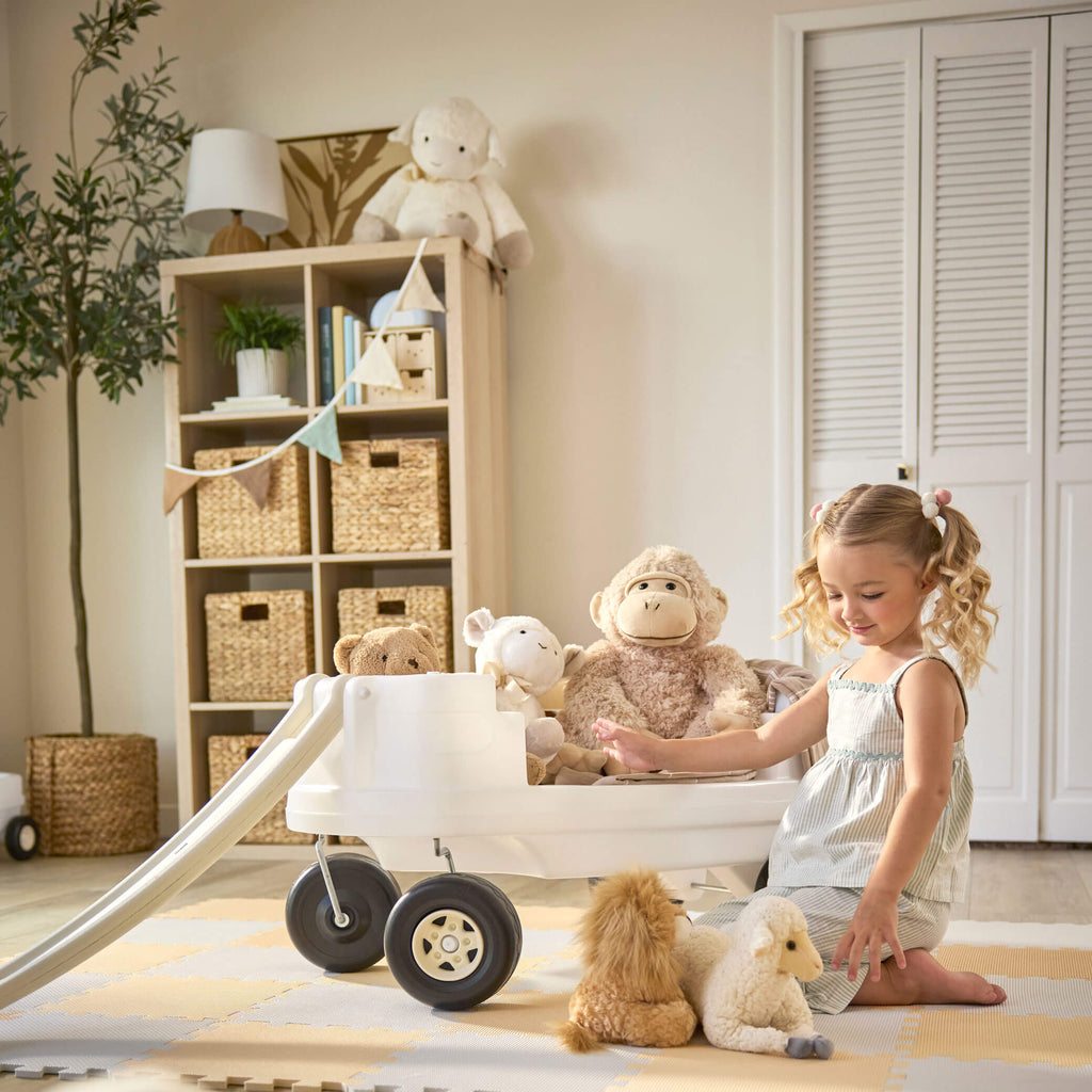 Playful Cloud Collection Jr. Explorer Wagon - White
