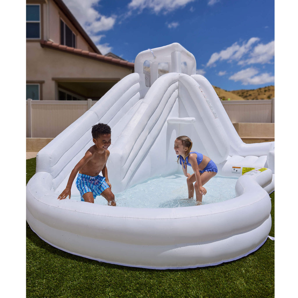 Playful Cloud Collection Slam n Curve Slide White