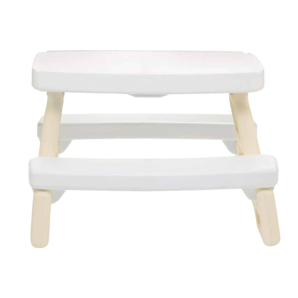 Playful Cloud Collection Easy Store Jr. Play Table - White