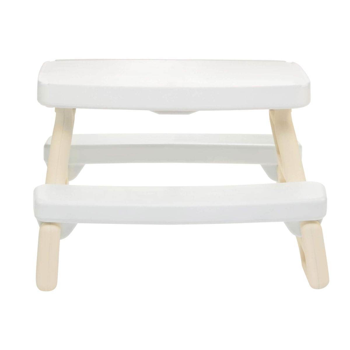 Playful Cloud Collection Easy Store Jr. Play Table - White