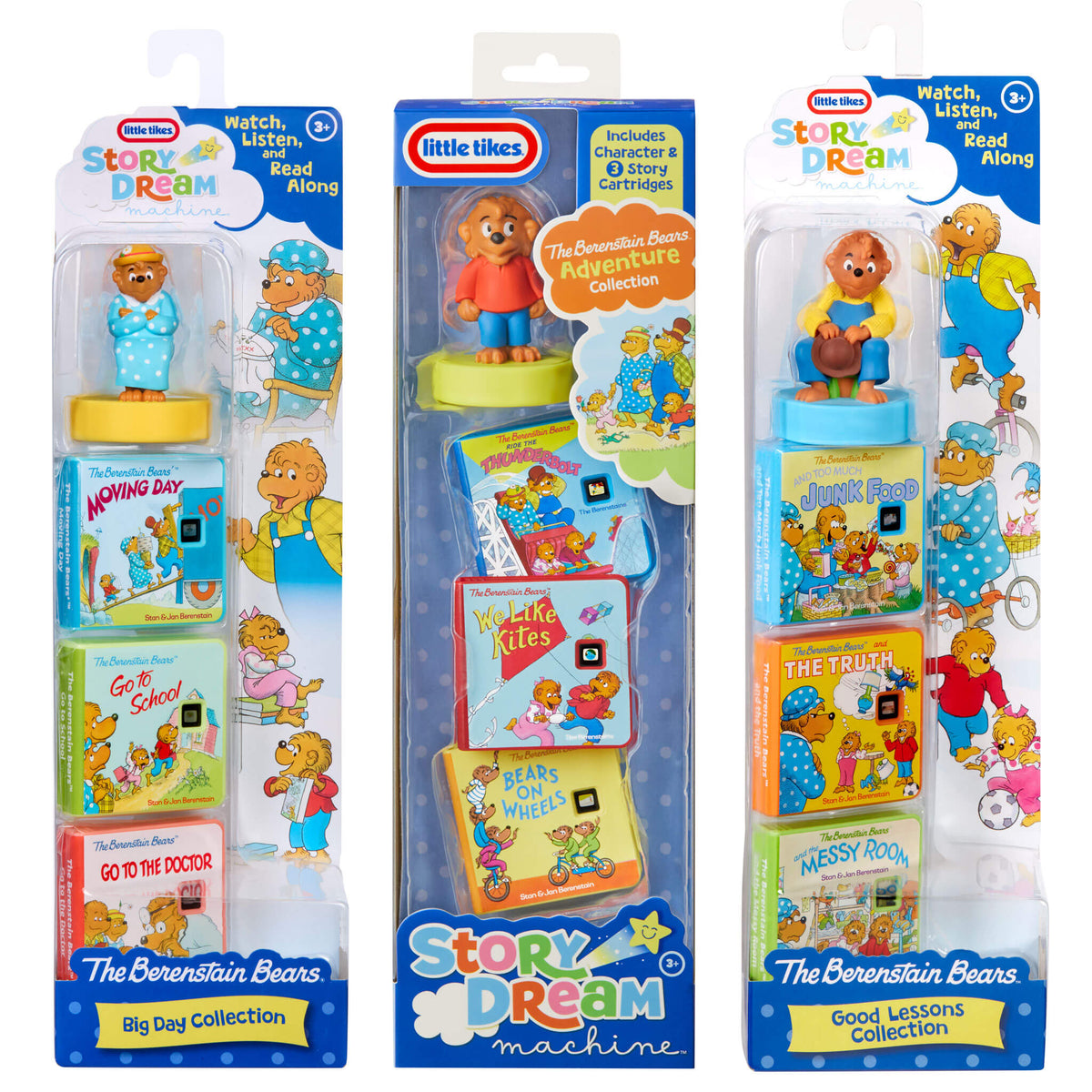 Playful Story Dream Machine Random House The Berenstain Bears - 3 Pack Collection