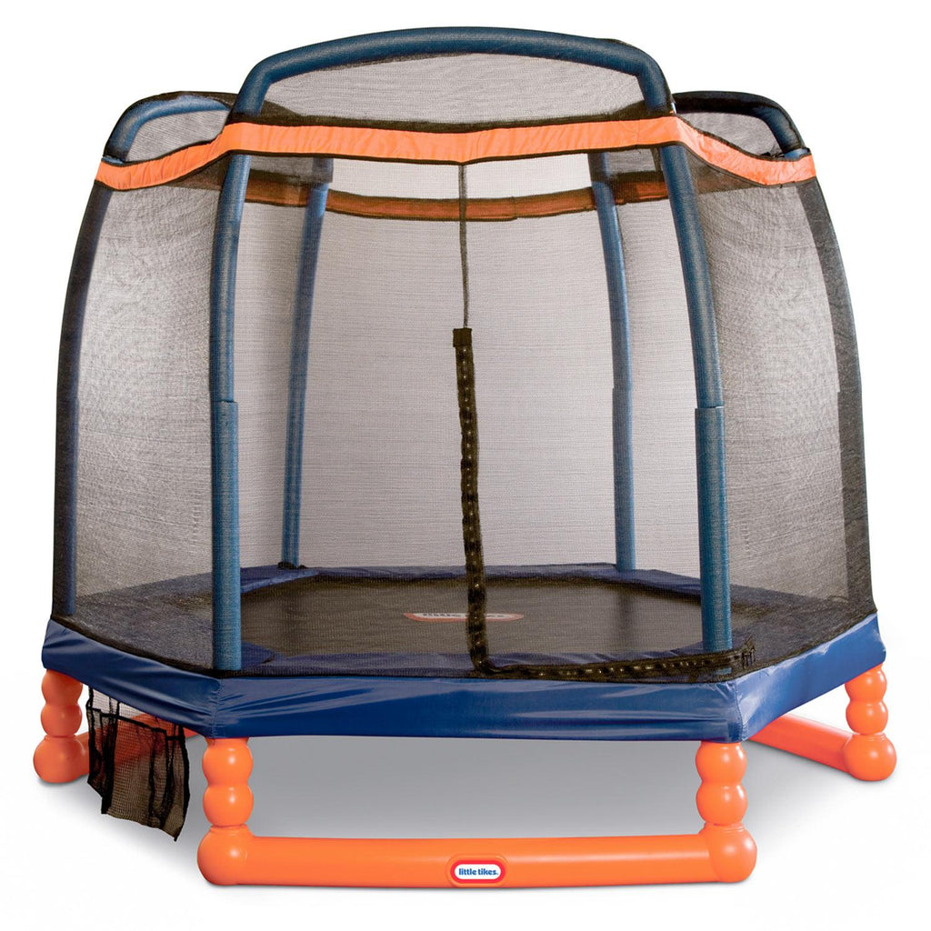 Playful 7ft. Trampoline with Safety Net Enclosure