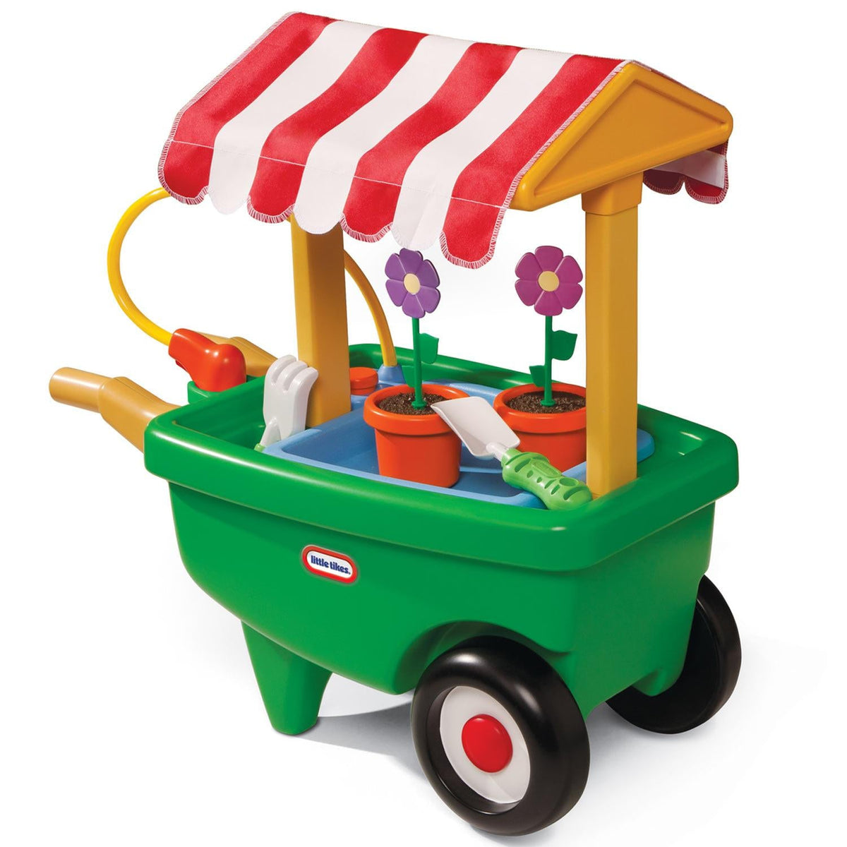 Playful 2-in-1 Garden Cart & Wheelbarrow