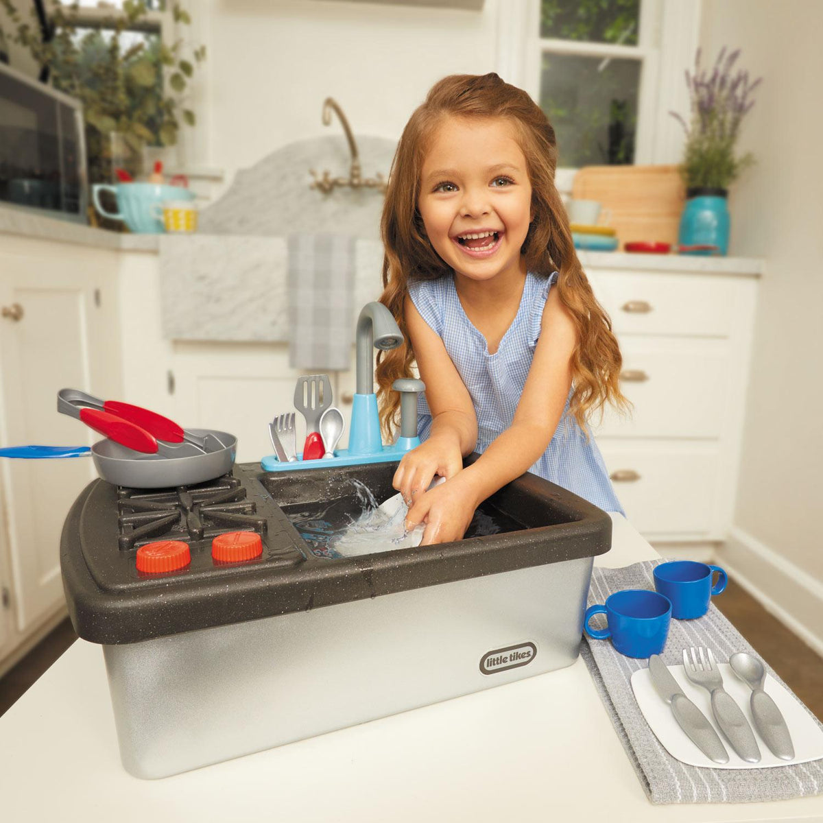 Playful First Sink & Stove