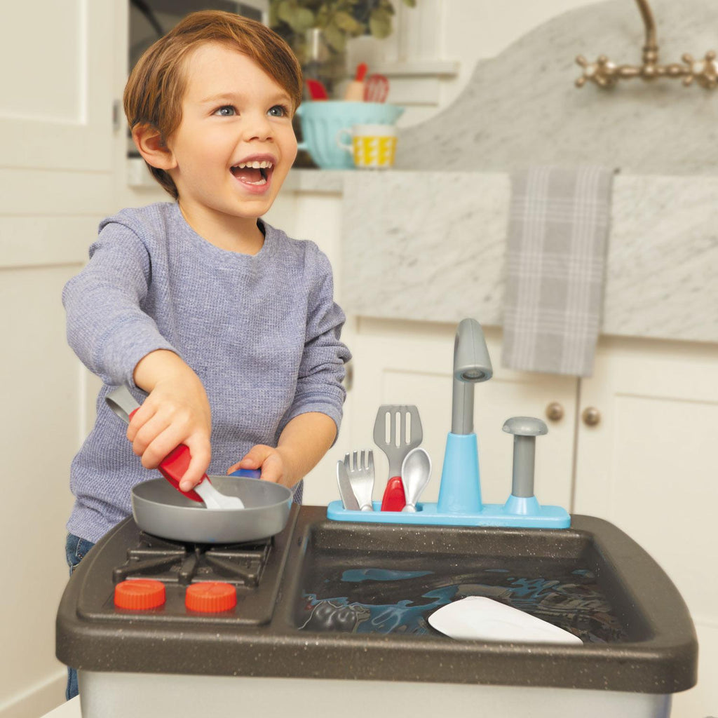 Playful First Sink & Stove