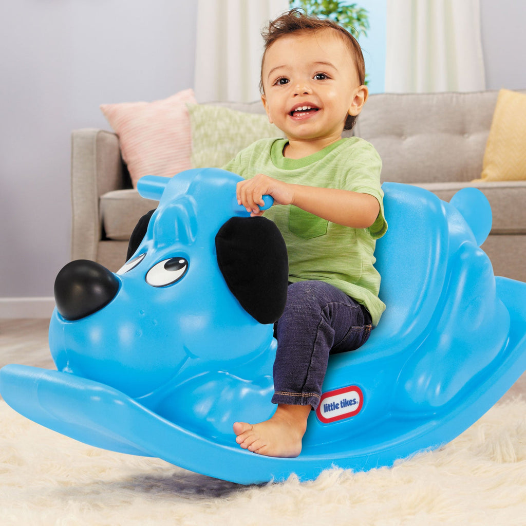 Playful Rockin Puppy-Blue