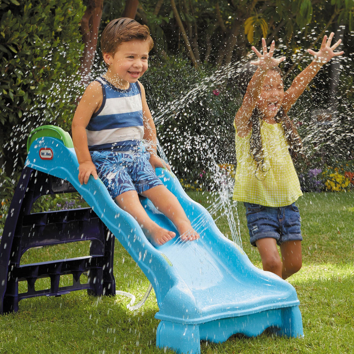 Playful 2-in-1 Indoor-Outdoor Slide