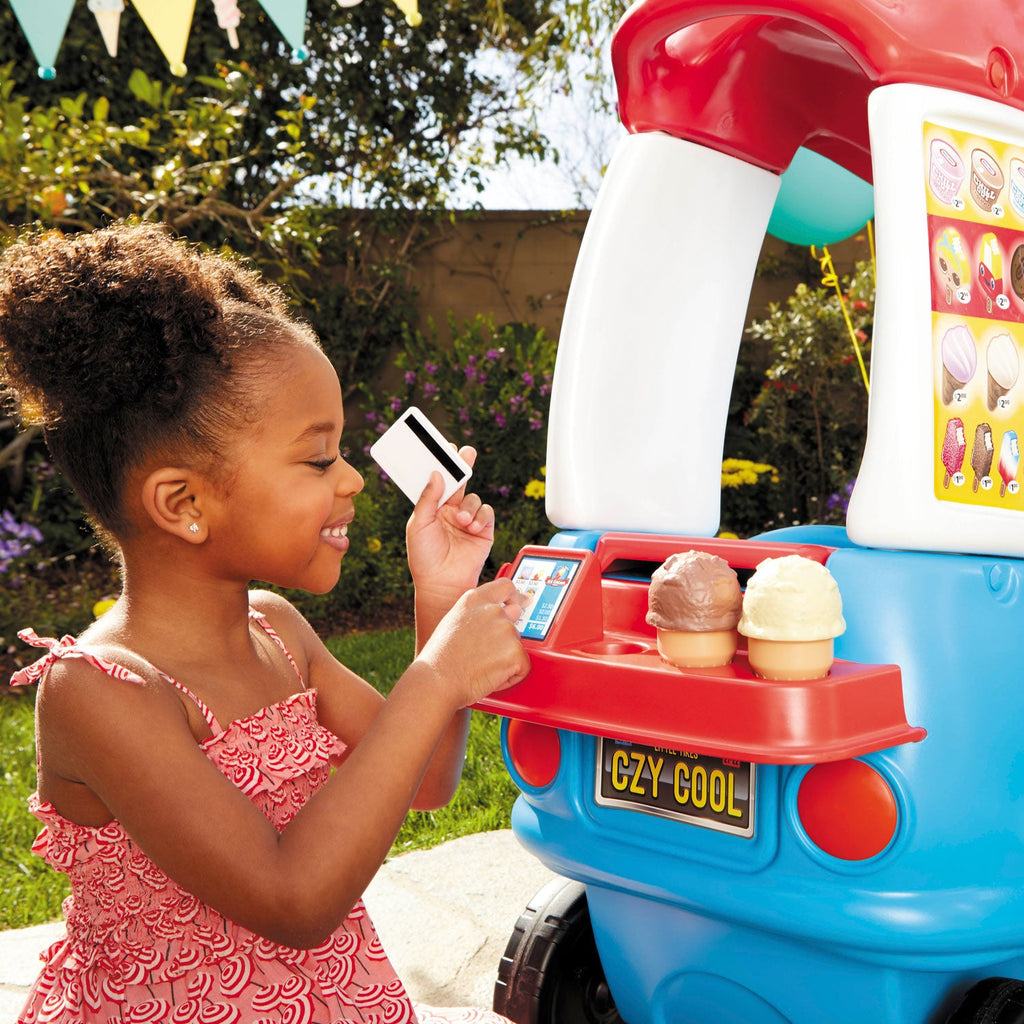 Playful Ice Cream Cozy Truck