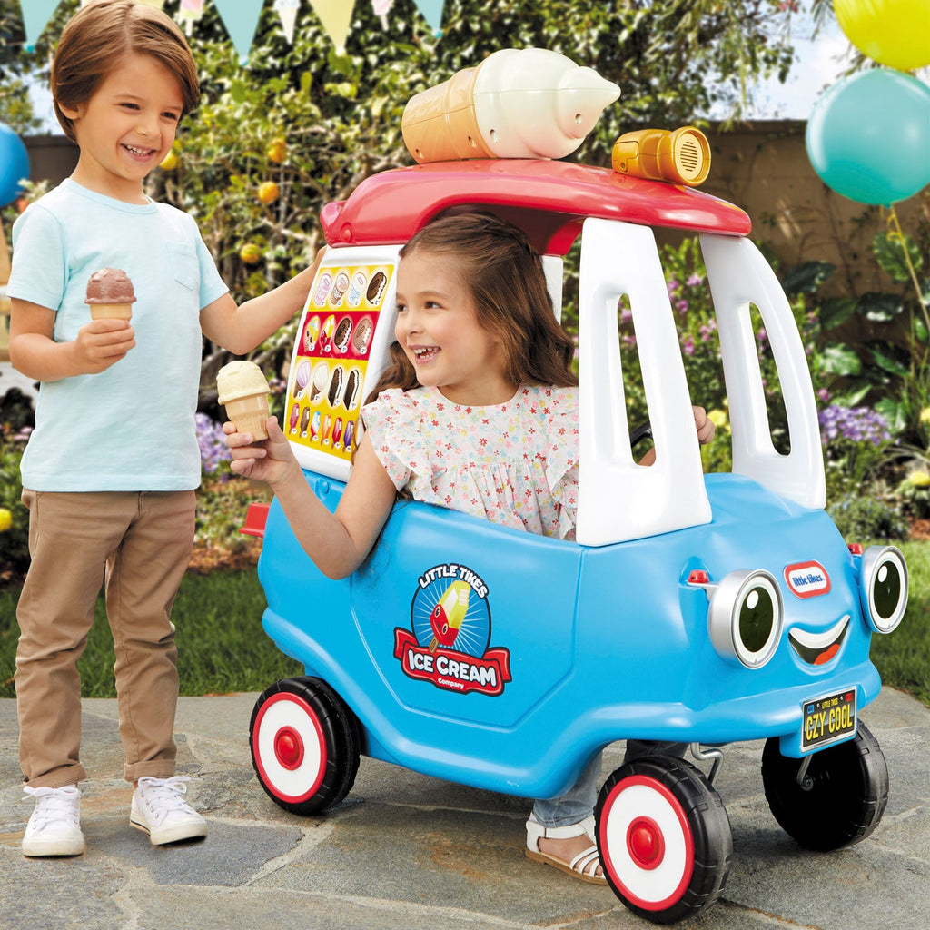Playful Ice Cream Cozy Truck