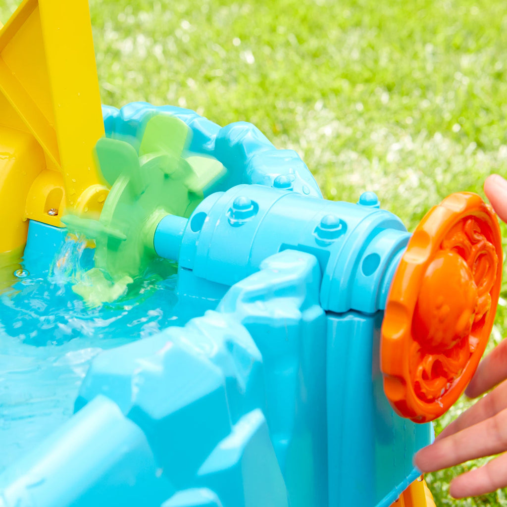 Playful Waterfall Island Water Table