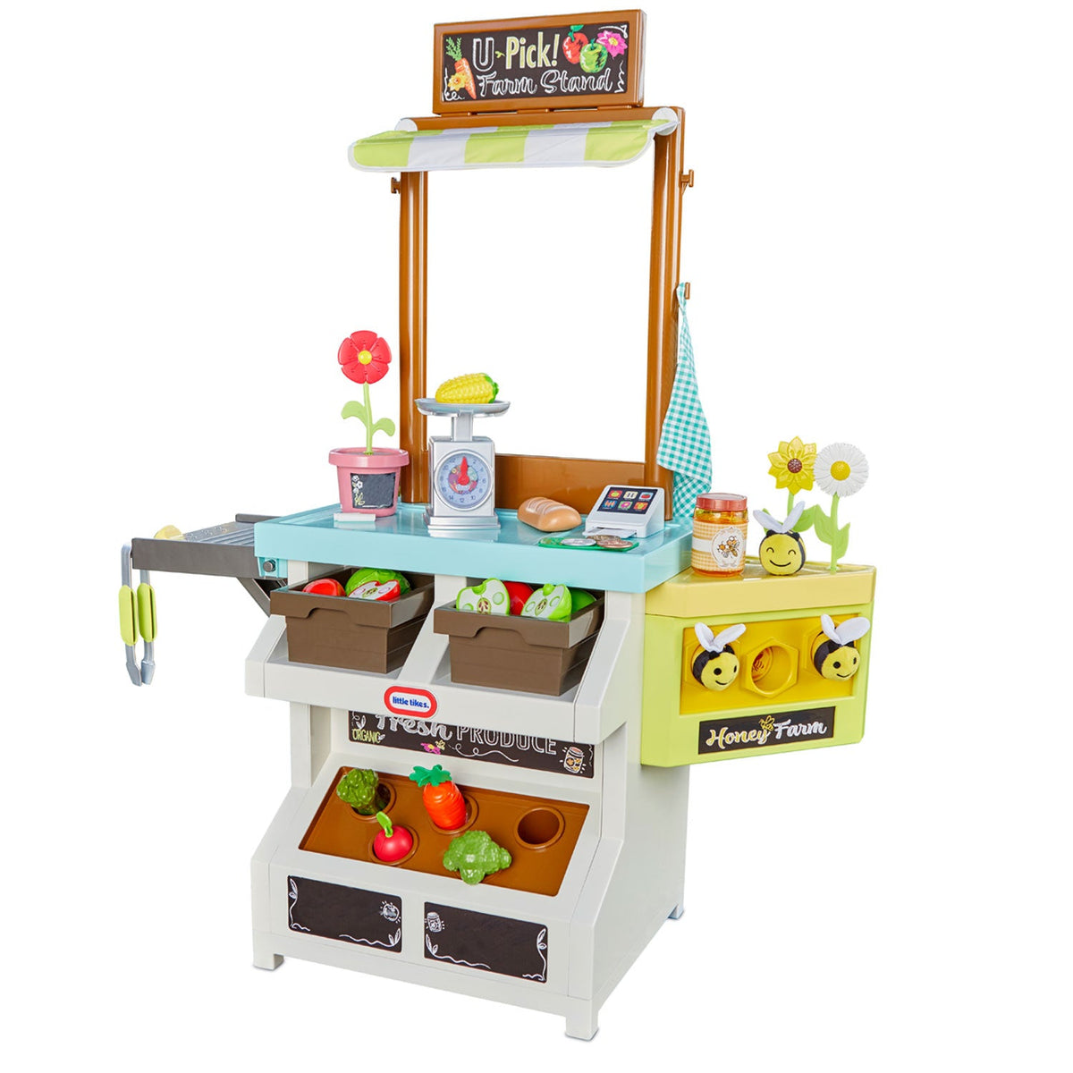 Playful 3-in-1 Garden to Table Market