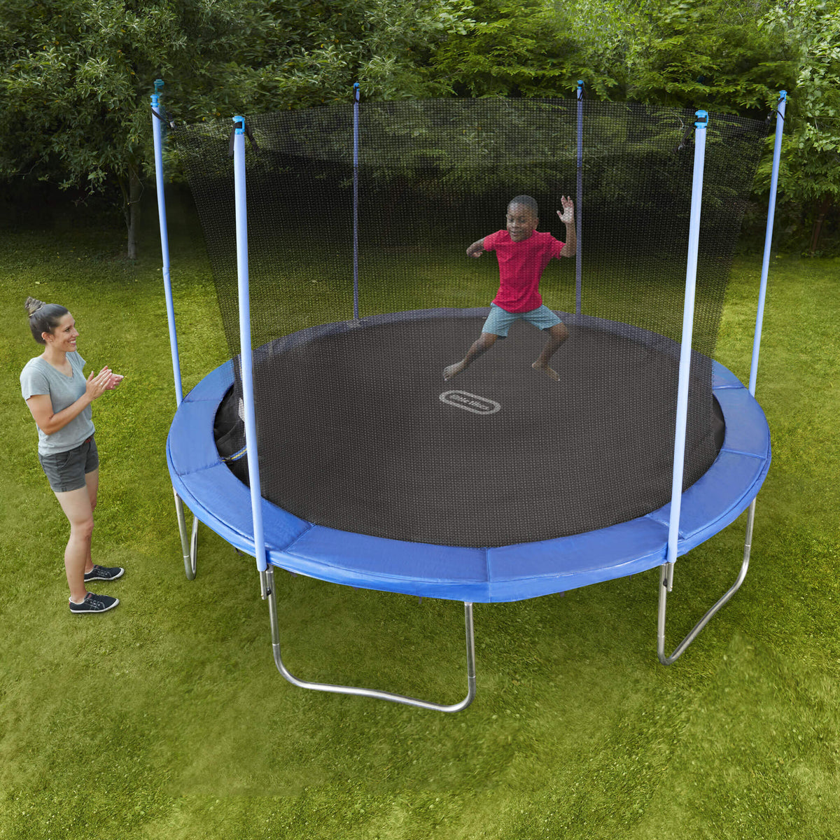 Playful Mega 12-foot Trampoline