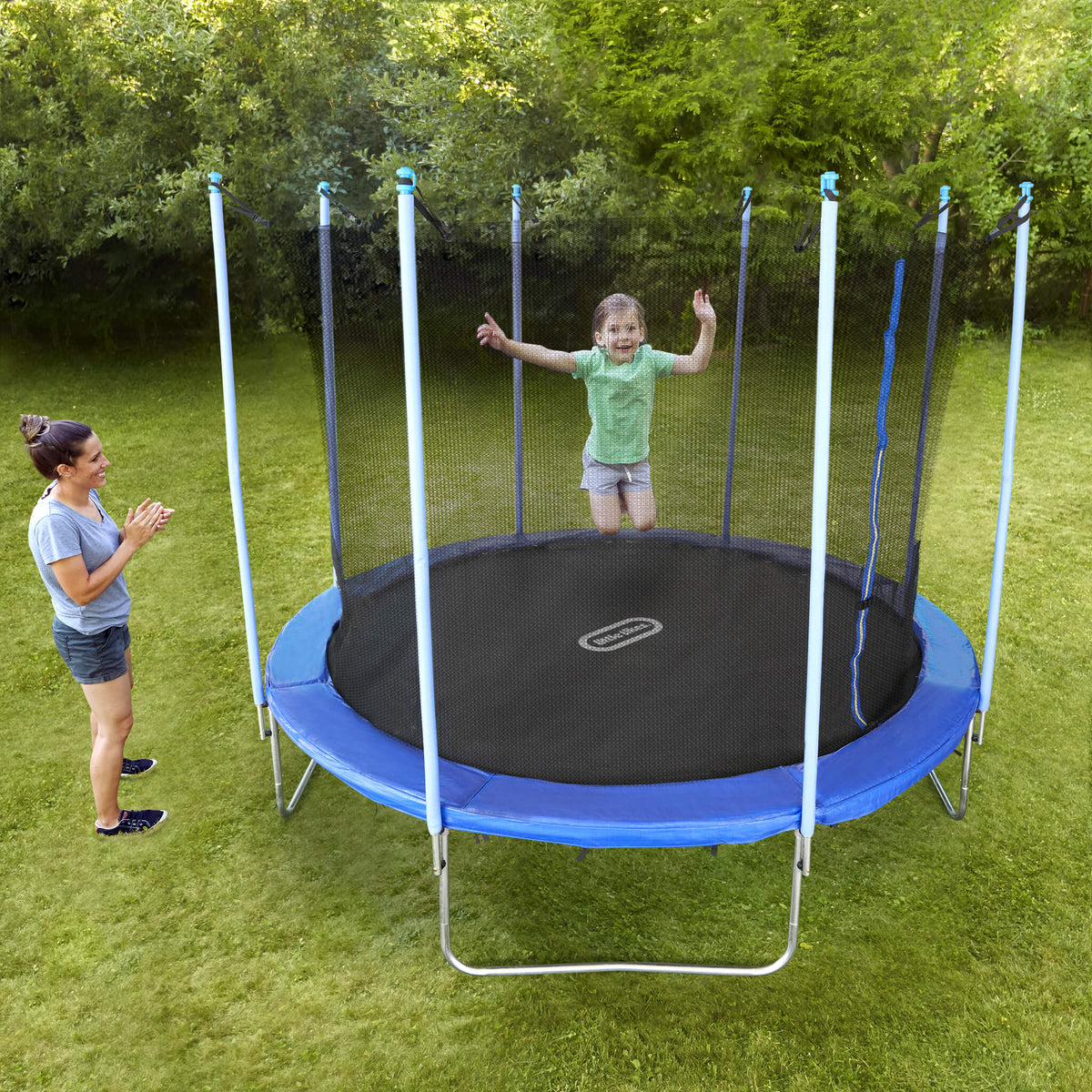 Playful Mega 10-foot Trampoline